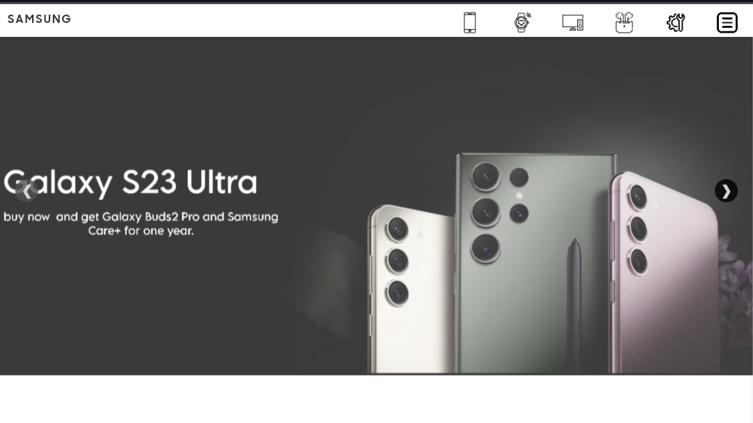 Samsung E-Commerce